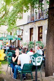 Filled with happy diners sipping viennese coffee and playing cards to pass the time, this restaurant is a real blast from the past in the best way possible. Cafe Rudigerhof Vienna Insider