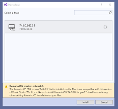 Xamarin Ios Version Mismatch Microsoft Q A