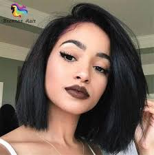 Jet Black Hair Color Shorthair Thick Hair Styles Hair Color For Black Hair Short Hair Styles