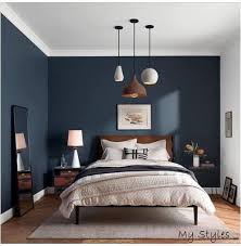 A classic bedroom is one of the most popular ways to pull a bedroom together. Vielleicht Male Ich Auch Die Andere Blaue Wand Meines Zimmers Schlafzimmer Ideen Dachschra Ge Classic Bedroom Design Luxurious Bedrooms Classic Bedroom
