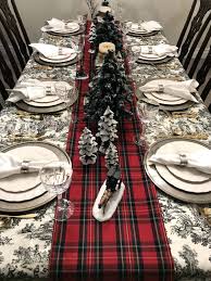 Christmas Table Runner Cloth Runners Amazon 108 Patterns Free Christmas Table Settings Christmas Table Cloth Christmas Dining Table
