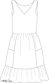 Sewing baskets & pin cushions. Floral Sundress With Free Pattern Melly Sews