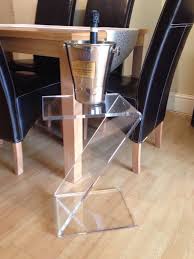 Perspex Acrylic Side Table Gostinaya Konsoli