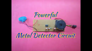 It is also capable, to a large extent, of rejecting iron and also tin foil this is a boon for anyone who is searching for coins or noble metals. Make A Simple Metal Detector At Home Youtube