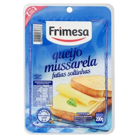 Queijo Mussarela Fatiado Frimesa 200g - Supermercado Seleção - Lupionópolis - Supermercado Seleção - Lupionópolis