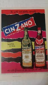 Liquor Ad Advertising Cinzano Vermouth Wall Hanging Art Decor Man Cave Mad Men Holiday Magazine 19 Holiday Magazine Vintage Ads Hanging Art