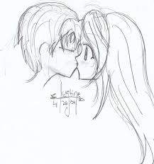 Shop kissing drawings created by thousands of emerging artists from around the. 39 Anime Girl And Boy Kissing Drawing Important Ideas