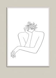 Silhouette drawing of faceless half body woman hairstyle vector. Women Body Outline Wallpapers Wallpaper Cave
