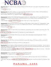 Please, try to prove me wrong i dare you. Ncba Trivia Contest Winner Ncba Division 3