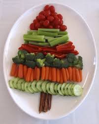 Nature Themed Baby Shower Christmas Veggie Tray Christmas Food Christmas Vegetables
