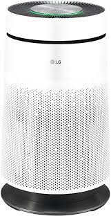 Effectively cleans air of a large space in your home or office up to 512 sq. Lg Puricare 360 Single As60gdwv0 Air Purifier 360 With Hepa Filter 13 Wifi Thinq Ioniser Plasmaster Air Quality And Gases And Clean Booster Function White Amazon De Home Kitchen