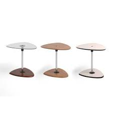 Dino small triangular coffee table skandinavia contemporary interiors throughout triangle glass coffee table image source: Contemporary Side Table B Ekornes Wooden Glass Triangular