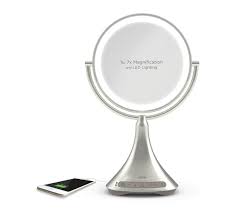 On the go or in the comfort of your own home, this ihome portable lighted vanity mirror is the perfect tool to help you put your best face forward. Ihome Icvbt7 9 Double Sided Portable Vanity Speaker