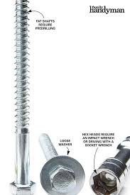 Structural Screws Vs Lag Screws Screws Diy Tools Impact Wrench