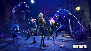 Minecraft samolepici dekorace tapeta na zed 3d. Straszne Postacie Z Gry Fortnite