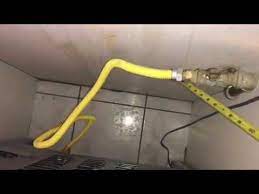 The 3 fittings are included so you can choose which one will work for your installation needs. Old Gas Line Pushes New Oven Range Out Too Far From Kitchen Wall Youtube