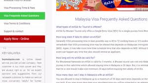 Malaysia Visa From Bhutan Visa Online Malaysia Visa