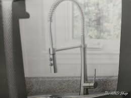 Kohler sous pro style single handle pull down sprayer kitchen faucet vibrant. New Giagni Fresco Stainless Pull Down Kitchen Faucet Pd180 Ss 100 73 Picclick Uk