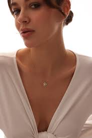 14K Solid Gold Initial Halskette mit Geburtsstein, Benutzerdefinierte  Initial Halskette, Birthstone Halskette, personalisierte Geschenke,  Geburtstagsgeschenk, Geschenk für Mama