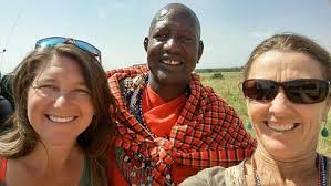 Faculty members Kristine Preziosi and...