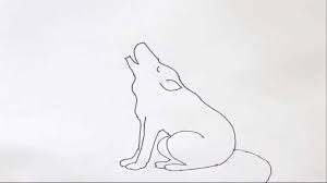 Please check out my other videos on drawing simple wolves, both body and face. How To Draw A Wolf Howling In Easy Steps For Children Kids Beginners Step By Step Youtube