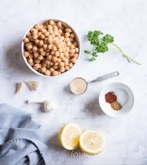 I love garlic hummus so i added in 1/2 tbsp of garlic powder. All About Hummus And A Recipe For Healthy Oil Free Hummus Jenniferskitchen