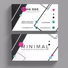 الحد الأدنى من خط بطاقة عمل business cards cards business card template