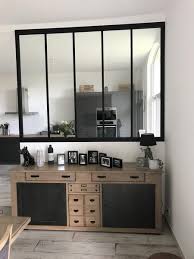 Verriere Aluminium Interieure La Menuis Avec Soubassement En 2020 Menuiserie Interieure Verriere Aluminium Deco Interieure