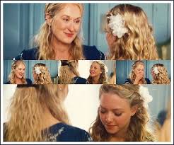Love Her Hair Mamma Mia Wedding Mamma Mia Amanda Seyfried Hair