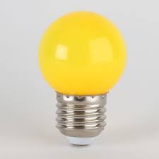 Led Leuchtmittel Gelb Tropfenform E27 Sockel 220 240v 1w Led Leuchtmittel Led Und Leuchtmittel