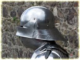 Determining which type of german wwii helmet you have and how much it is worth is always an. German Sallet Helmet 15 C Style Polished Helmet Armor Medieval Armor Armor