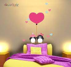 Multicolour Decor Kafe Owl Heart For Kids Baby Room Vinyl Wall Decal 1 X 80 X 109 Cm Rs 99 Piece Id 19868984048