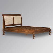 Buy any 2+ items, get 20% off. Montparnasse Low End Sleigh Bed With Rattan Headboard In Chestnut Island Furniture Co