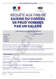 Vous serez alerté(e) par courriel dès que la page « requête aux fins de saisine du conseil de prud'hommes (cph) par un salarié (formulaire 15586. Cerfa 15586 01 Requete Aux Fins De Saisine Du Conseil De Prud Hommes Par Un Salarie Startdoc