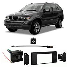 Dash parts for bmw x5. Fits Bmw X5 2000 2006 W O Nav Double Din Harness Radio Install Dash Kit Walmart Com Walmart Com