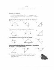 There are three rules or theorems. 8 4 Similar Triangles 8 4 Similar Triangles Geometry Objectives Assignment Identify Similar Triangles Use Similar Triangles In Real Life Problems Such Course Hero