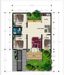 Kamar mandi juga merupakan area krusial yang kudu anda hiraukan kala membangun rumah. 20 Denah Rumah Minimalis 3 Kamar Tidur Rumahku Unik