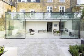 There is some overlap with contemporary house plans with our modern house plan collection featuring those plans that push the envelope in a visually. Wall To Wall Garden Inside Your Home Glass Extension Architecture Modern Conservatory