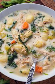 Creamy Chicken And Gnocchi Soup Recipe Gnocchi Recipes Soup Soup Recipes Turkey Soup