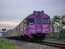 Un Tren Que Llego De Morado Purple Colour Images Purple Love Purple Rain