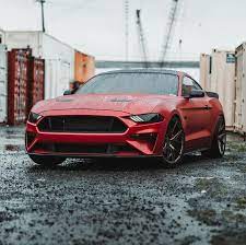 Muscle Car With A Blacked Out Top Regram Via Mustang Elite Ford Mustang Gt Ford New Ford F150