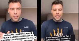 Il vaticano ha chiesto formalmente al governo italiano di modificare il ddl zan, il disegno di legge contro l'omofobia. Dk82rjdzlmcivm