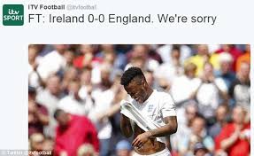 England v czech republic 18 november 1998 football ticket stub. Ireland V England Match Was So Boring Even Itv Apologised To Viewers Daily Mail Online