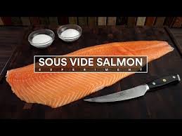Sous Vide Salmon At Different Temperatures Youtube