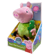 Nickelodeon Peppa Pig Slumber N Oink George Plush Multi Color Peppa Pig Toys Peppa Pig Soft Toy Pig Stuffed Toy