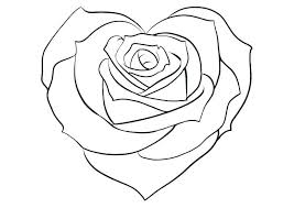 Roses And Hearts Coloring Pages Best Coloring Pages For Kids Rose Coloring Pages Heart Drawing Heart Coloring Pages