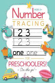Number Tracing Book For Preschoolers And Kids Ages 3 5 Trace Numbers Practice Workbook For Pre K Kindergarten And Kids Ages 3 5 Math Activity Book By Moder Preschool Books Kindergarten Books Book Activities
