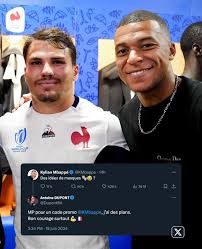 France - ❤️‍🩹🙏 Bon rétablissement Kylian Mbappé ! #Euro2024 Antoine Dupont  | Équipe de France de Football | Facebook