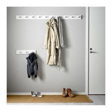 Kubbis White Rack With 3 Hooks Ikea Ikea Entryway Hooks Ikea Catalog