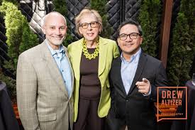 Ken Sommer with Kathy Nicholson Hull and Ricky Resurreccion